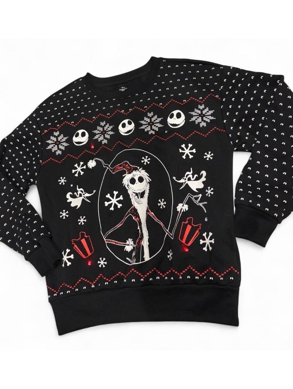 The Nightmare Before Christmas Jack Skellington light up Sweatshirt